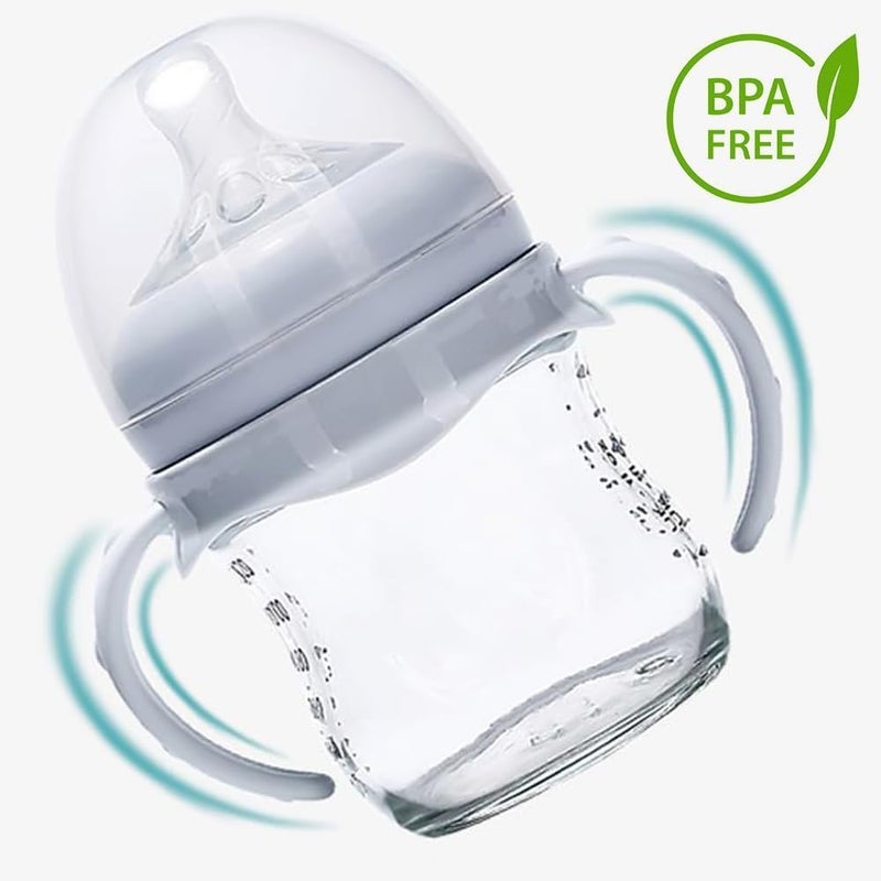 ROMIRUS Bottle Handles Compatible with Avent Natural Response Baby Bottle, Pack of 4, Pink and White - Image 4